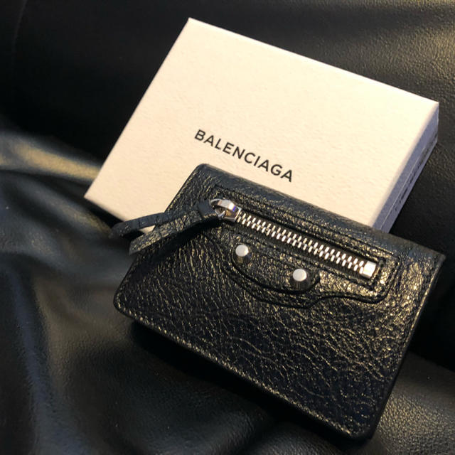 BALENCIAGA classic Wallet ラムレザーファッション小物