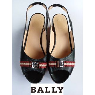 バリー(Bally)のBALLY バリー 中古　オープントゥ　サンダル　パンプス　厚底　25.0(ハイヒール/パンプス)