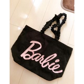 バービー(Barbie)のBarbie トートバッグ 黒 美品(トートバッグ)