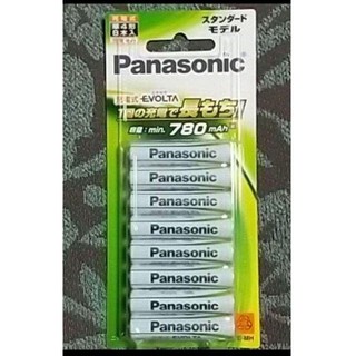 パナソニック(Panasonic)のパナソニック 単4充電池8本  エボルタ(バッテリー/充電器)