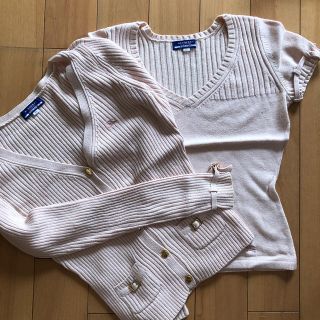 バーバリーブルーレーベル(BURBERRY BLUE LABEL)のバーバリーアンサンブル(アンサンブル)