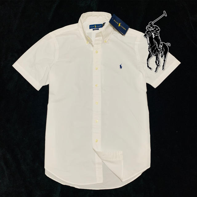 POLO RALPH LAUREN(ポロラルフローレン)のラルフ ローレン 薄手半シャツ /Whi   メンズのトップス(シャツ)の商品写真