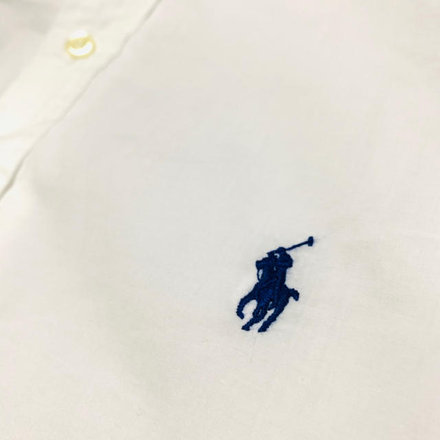 POLO RALPH LAUREN(ポロラルフローレン)のラルフ ローレン 薄手半シャツ /Whi   メンズのトップス(シャツ)の商品写真