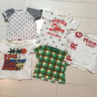 ジャンクストアー(JUNK STORE)の子供 80センチ Tシャツ 5枚セット(Ｔシャツ)
