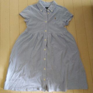 ラルフローレン(Ralph Lauren)のラルフローレン　ポロシャツワンピース(size130)(ワンピース)