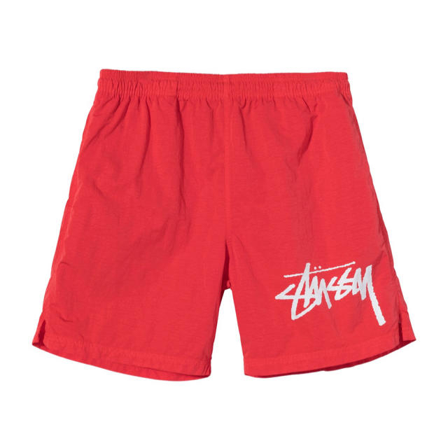 水着/浴衣stussy nike water short ハバネロレッド 赤