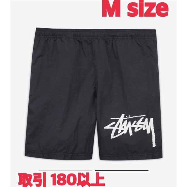 NIKE STUSSY WATER SHORT OFF NOIR Mサイズ NIKE STUSSY WATER SHORT OFF NOIR Mサイズ