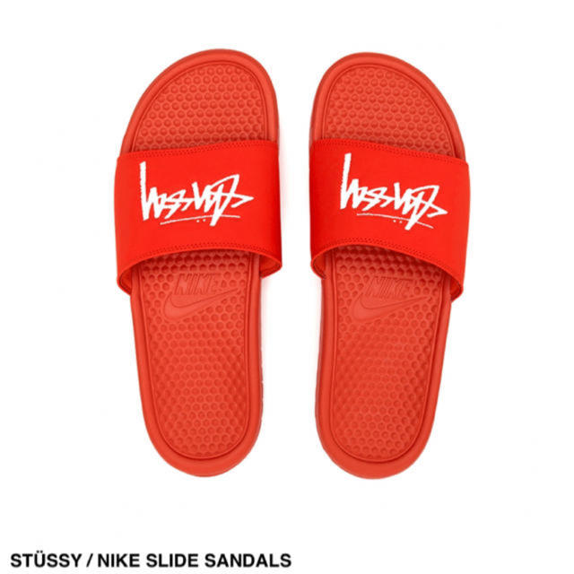 ハバネロカラーサイズSTUSSY NIKE SLIDE SANDALS