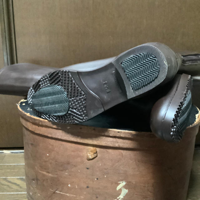Odette e Odile(オデットエオディール)のオデットエオディール ロングレインブーツ ブラウン　M レディースの靴/シューズ(レインブーツ/長靴)の商品写真