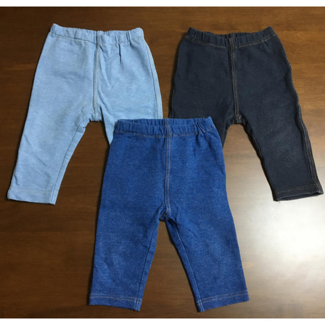UNIQLO ユニクロ レギンス デニム パンツ ベビー ブルーの通販 by ally|ユニクロならラクマ UNIQLO ベビーレギンス
