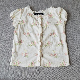 ラルフローレン(Ralph Lauren)のラルフローレン　花柄トップス　12M(シャツ/カットソー)