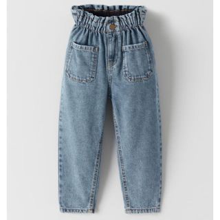 ザラキッズ(ZARA KIDS)のZARAザラキッズ　ペーパーバックストレッチデニム164 新品未使用(デニム/ジーンズ)