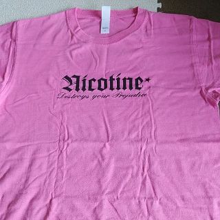 nicotine　T-shirt(Tシャツ/カットソー(半袖/袖なし))