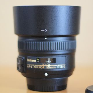 ニコン(Nikon)のニコン単焦点レンズ  AF-Sニッコール50mm F/1.8G  元箱付美品(レンズ(単焦点))