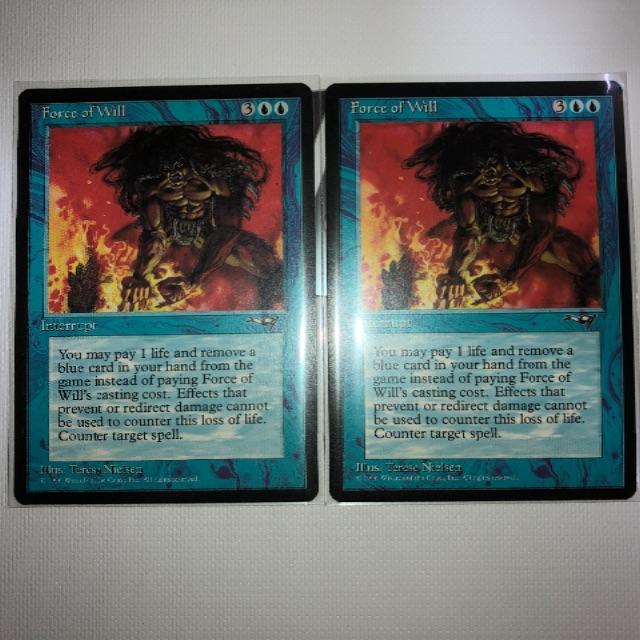 品質が完璧 MTG 意志の力 英語版 econet.bi
