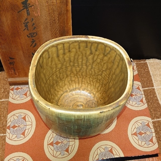 陶器特大花瓶、太子窯、鈴木八郎、 2