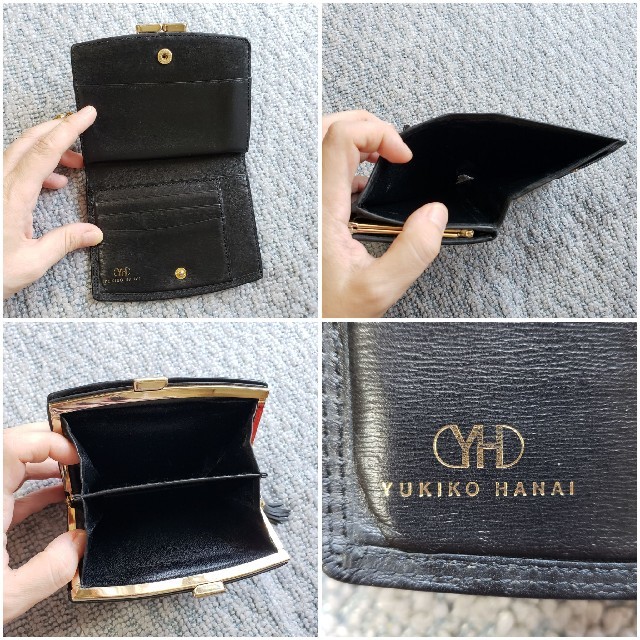 Yukiko Hanai(ユキコハナイ)のYUKIKO HANAIがま口折り財布 レディースのファッション小物(財布)の商品写真