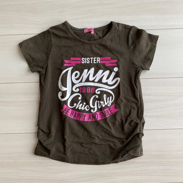 JENNI(ジェニィ)のシスタージェニー   Tシャツ　120 キッズ/ベビー/マタニティのキッズ服女の子用(90cm~)(Tシャツ/カットソー)の商品写真