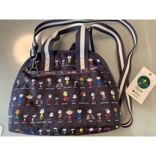 レスポートサック(LeSportsac)のスヌーピー  ピーナッツ アメリアハンドバッグ(ショルダーバッグ)