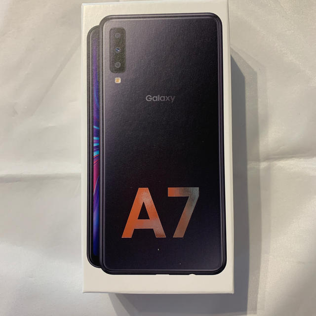 GalaxyA7色galaxy a7 本体　黒　SIMフリー