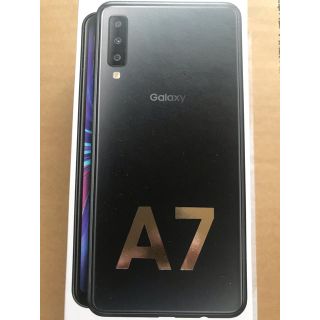 ギャラクシー(Galaxy)の8/2発送可能！Galaxy A7ブラック(スマートフォン本体)