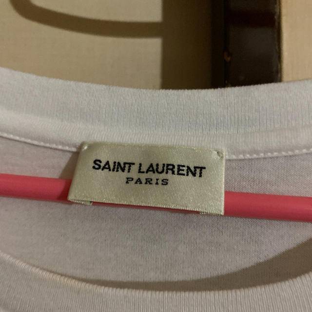Saint Laurent(サンローラン)のSAINT LAURENT PARIS 18SS ロゴTシャツ メンズのトップス(Tシャツ/カットソー(半袖/袖なし))の商品写真