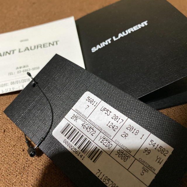 Saint Laurent(サンローラン)のSAINT LAURENT PARIS 18SS ロゴTシャツ メンズのトップス(Tシャツ/カットソー(半袖/袖なし))の商品写真