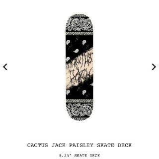 カクタス(CACTUS)のTRAVIS CACTUS JACK PAISLEY SKATE DECK(スケートボード)