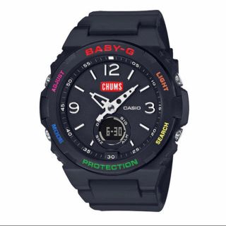 ベビージー(Baby-G)のCASIO BABY-G×CHUMS コラボモデル BGA-260CH-1AJR(腕時計)