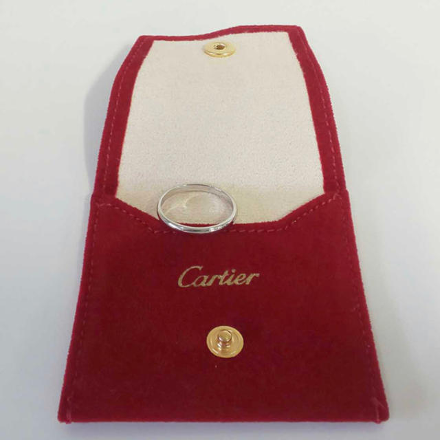 Cartier(カルティエ)の送料無料カルティエ良品CartierクラシックリングPt950#59約18号 レディースのアクセサリー(リング(指輪))の商品写真