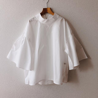 ドゥーズィエムクラス(DEUXIEME CLASSE)のシンプル ホワイト ブラウス(シャツ/ブラウス(半袖/袖なし))