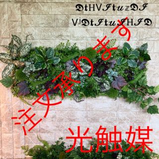光触媒　人工観葉植物　抗菌消臭　ウォールグリーン9040(置物)