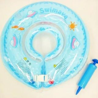 スイマー(SWIMMER)のスイマーバ (首用浮き輪) 美品　一度使用のみ(お風呂のおもちゃ)