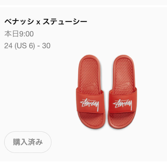 NIKE x Stussy BENASSI  ベナッシ 28cm / ＵＳ10