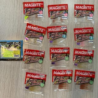 【新品】アジング　メバリング　ワームセット(ルアー用品)