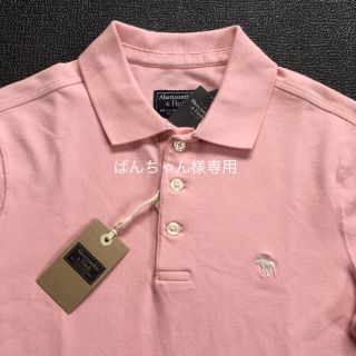 アバクロンビーアンドフィッチ(Abercrombie&Fitch)の新品Abercrombie&Fitch アバクロ アイコンポロシャツM送料込み (ポロシャツ)