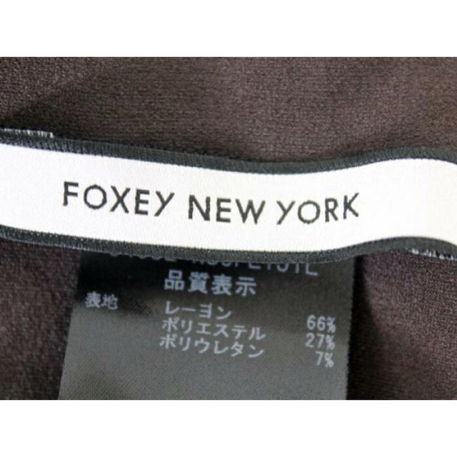 フォクシー FOXEY パーカー ブラウン 40