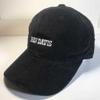 ベンデイビス(BEN DAVIS)の新品未使用　BENDAVIS / ベンデイビス　ロー CAP ブラック　送料無料(キャップ)