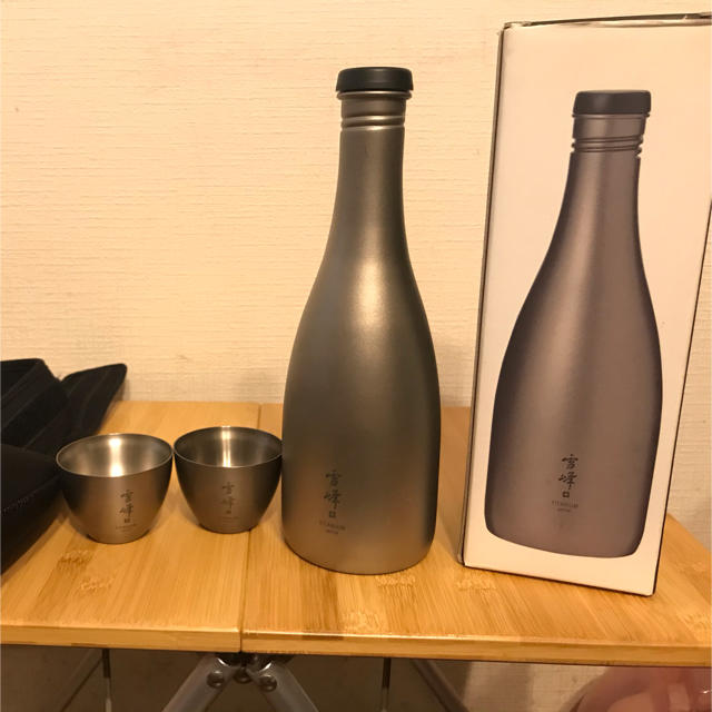 スノーピーク　酒筒　美品