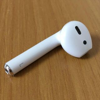 アップル(Apple)の純正 第2世代 AirPods イヤホン本体 片耳 左（L）のみ（1(ヘッドフォン/イヤフォン)