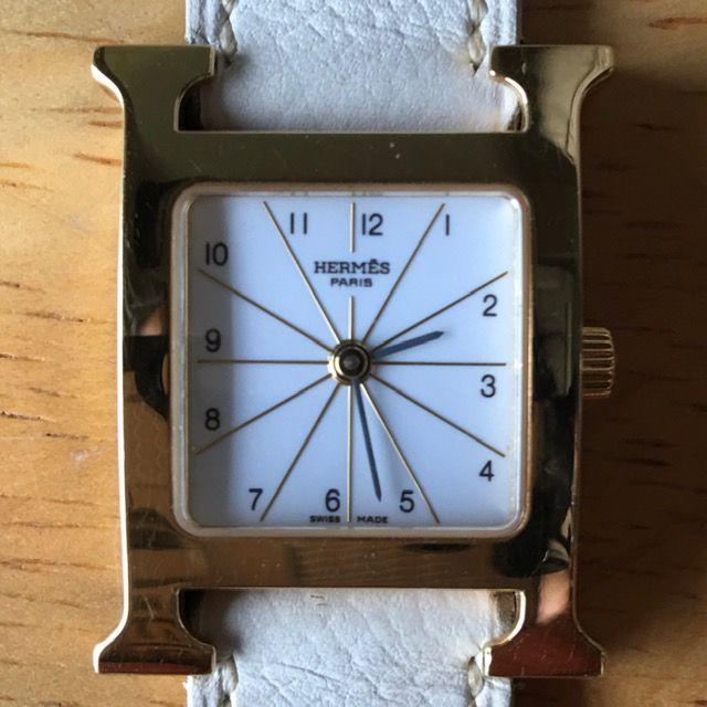 Hermes(エルメス)のnyanbuu様ご専用　エルメス　腕時計　Hウォッチ　ヴィンテージ物 レディースのファッション小物(腕時計)の商品写真