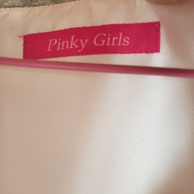 PinkyGirls(ピンキーガールズ)のピンキーガールズ　ワンピ　美品 二次会　パーティなどに！ レディースのワンピース(ひざ丈ワンピース)の商品写真