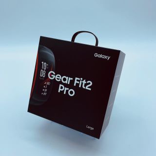 ギャラクシー(Galaxy)の新品/Galaxy/Gear Fit2 Pro/Red/レッド/Large(その他)