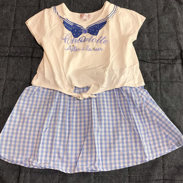 motherways(マザウェイズ)の女の子　ワンピース　120センチ キッズ/ベビー/マタニティのキッズ服女の子用(90cm~)(ワンピース)の商品写真