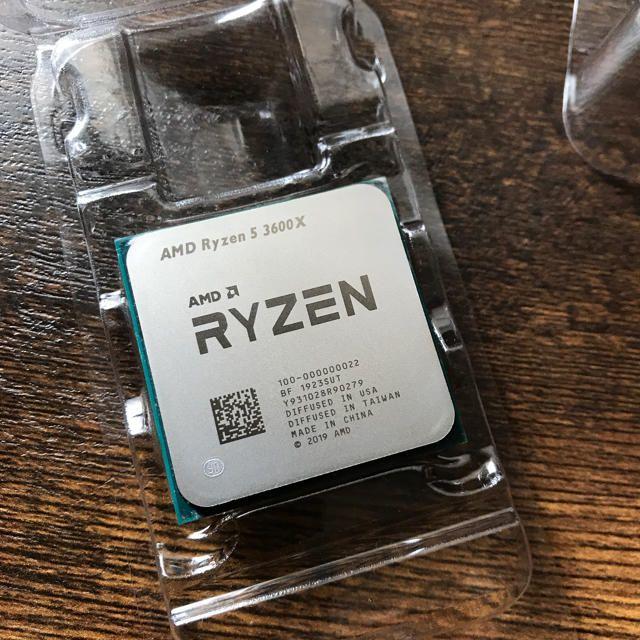 PCパーツAMD Ryzen 5 3600X