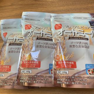 ニッシンショクヒン(日清食品)のプレミアムピュアオートミール3袋(ダイエット食品)