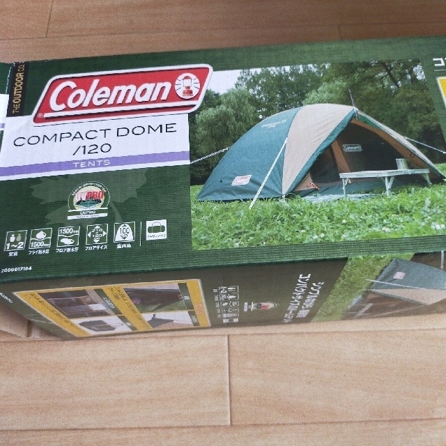 Coleman コンパクトドーム120約19×43cm仕様