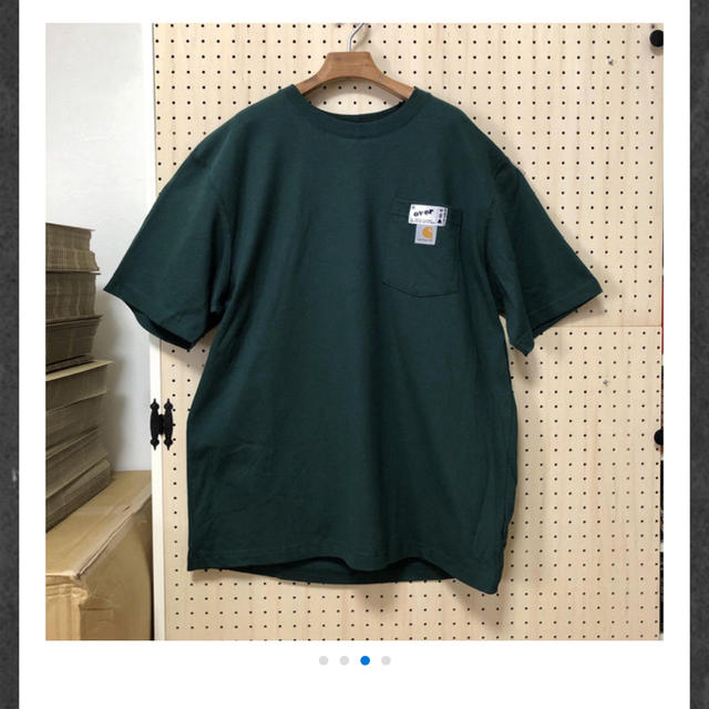 carhartt(カーハート)のover print カーハート　pop art T 青　古塔ツミ　古塔つみ メンズのトップス(Tシャツ/カットソー(半袖/袖なし))の商品写真