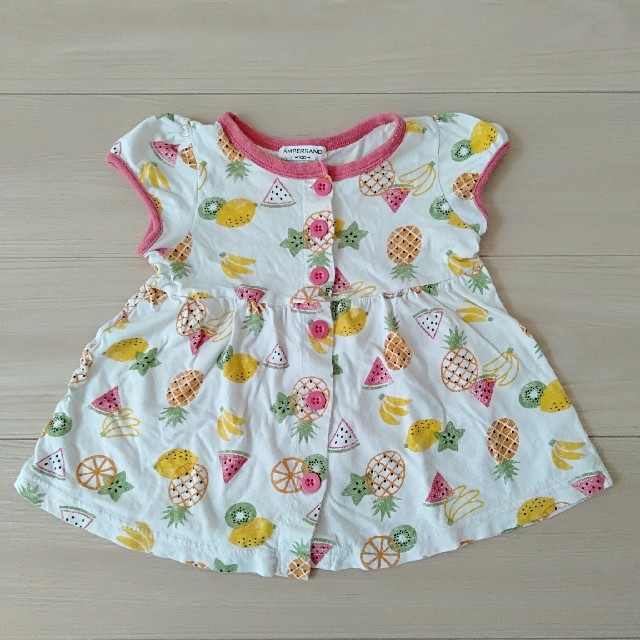 ampersand(アンパサンド)のAmpersandのパジャマ　100cm キッズ/ベビー/マタニティのキッズ服女の子用(90cm~)(パジャマ)の商品写真