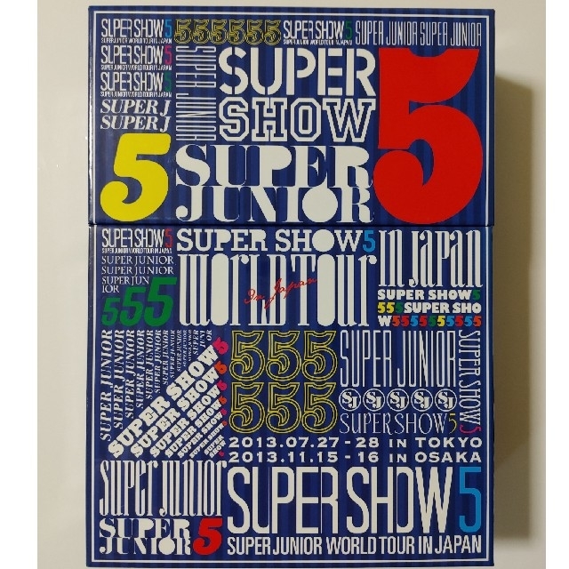 SUPER JUNIOR   SUPER SHOW5 エンタメ/ホビーのDVD/ブルーレイ(ミュージック)の商品写真